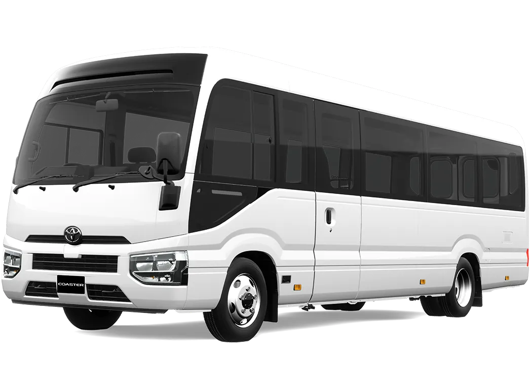 Coaster Bus Airport Transfer Mauritius